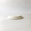 Bagasse Lid for 850ml Oval Bowl